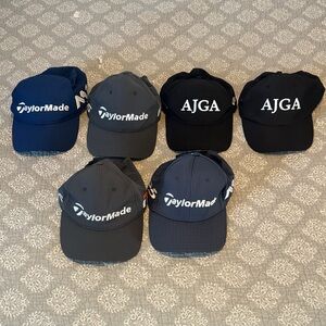 Taylormade / AJGA Hat Lot of 6
